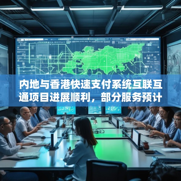 内地与香港快速支付系统互联互通项目进展顺利，部分服务预计很快推出
