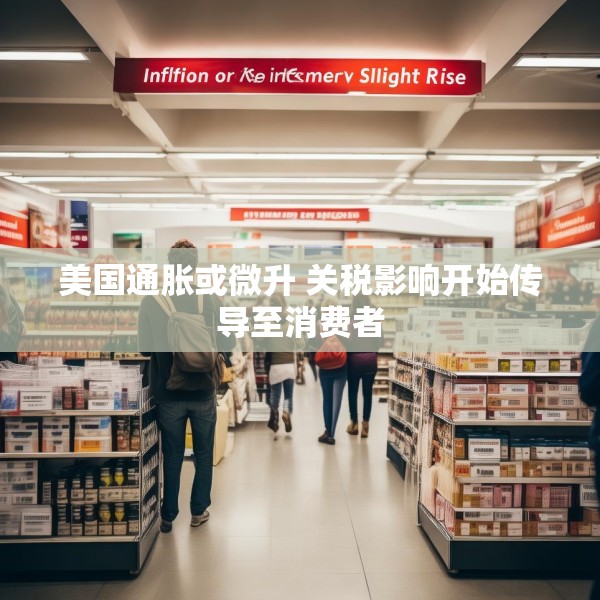 美国通胀或微升 关税影响开始传导至消费者