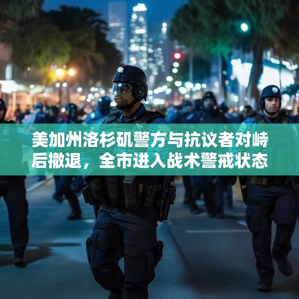 美加州洛杉矶警方与抗议者对峙后撤退，全市进入战术警戒状态