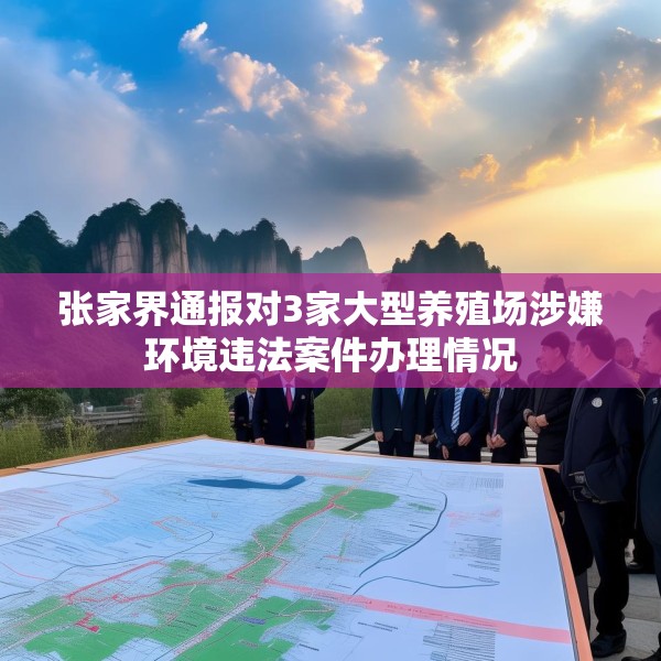 张家界通报对3家大型养殖场涉嫌环境违法案件办理情况