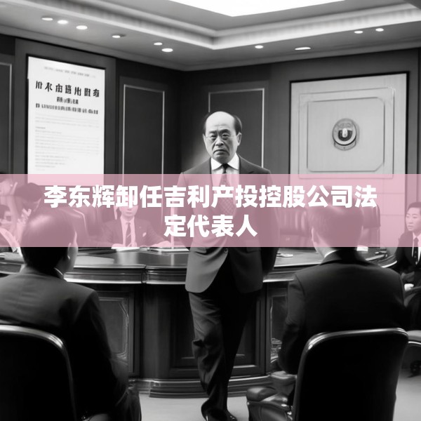 李东辉卸任吉利产投控股公司法定代表人