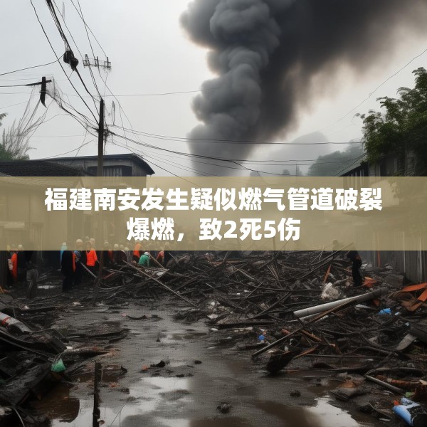 福建南安发生疑似燃气管道破裂爆燃，致2死5伤