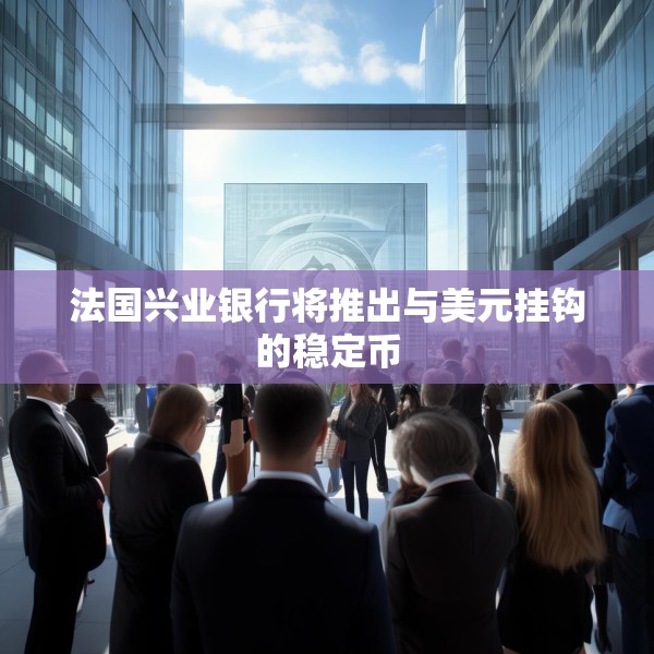法国兴业银行将推出与美元挂钩的稳定币