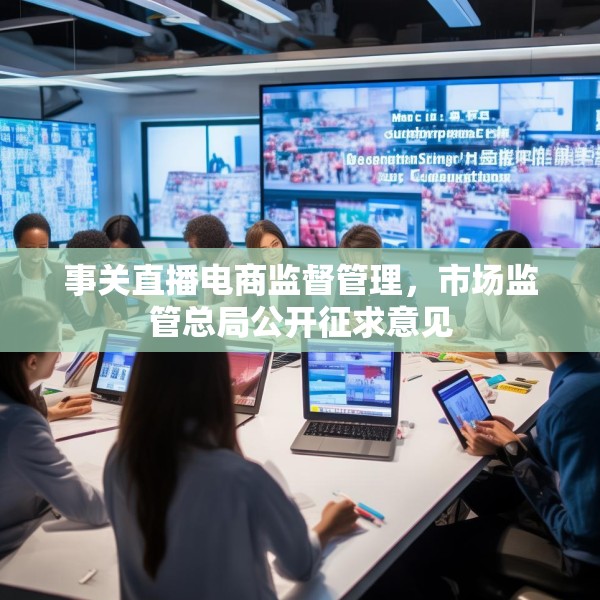 事关直播电商监督管理，市场监管总局公开征求意见