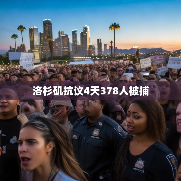 洛杉矶抗议4天378人被捕
