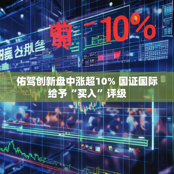 佑驾创新盘中涨超10% 国证国际给予“买入”评级