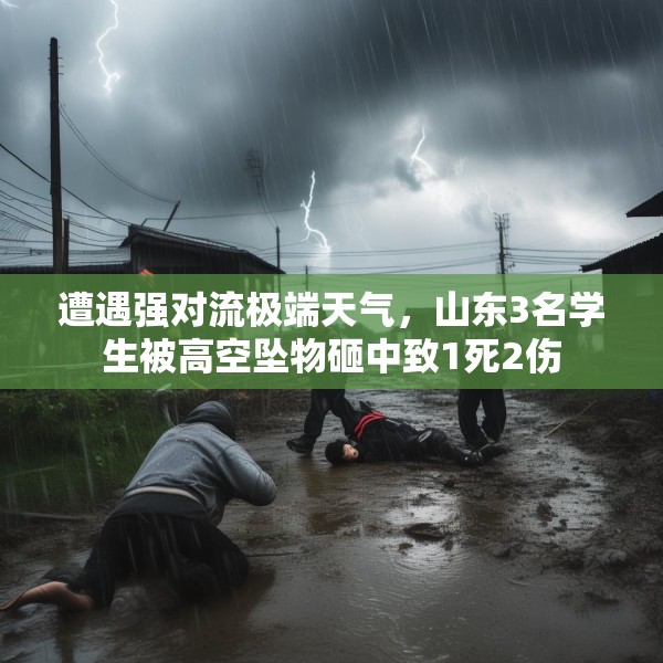 遭遇强对流极端天气，山东3名学生被高空坠物砸中致1死2伤