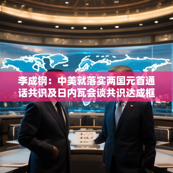 李成钢：中美就落实两国元首通话共识及日内瓦会谈共识达成框架