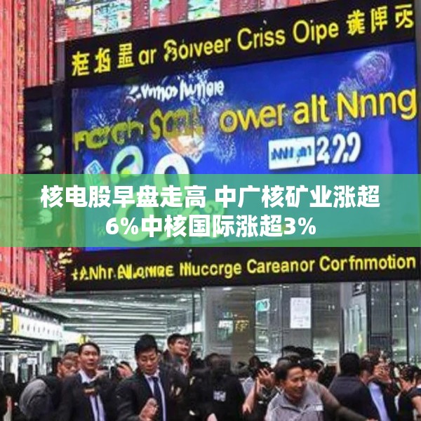 核电股早盘走高 中广核矿业涨超6%中核国际涨超3%