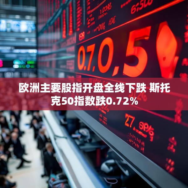 欧洲主要股指开盘全线下跌 斯托克50指数跌0.72%