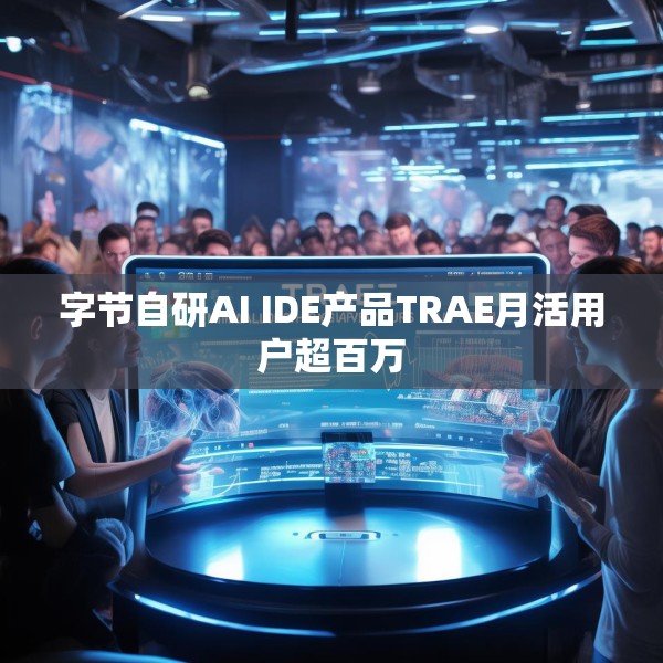 字节自研AI IDE产品TRAE月活用户超百万