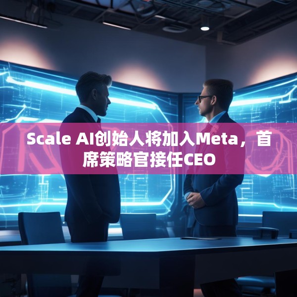 Scale AI创始人将加入Meta，首席策略官接任CEO