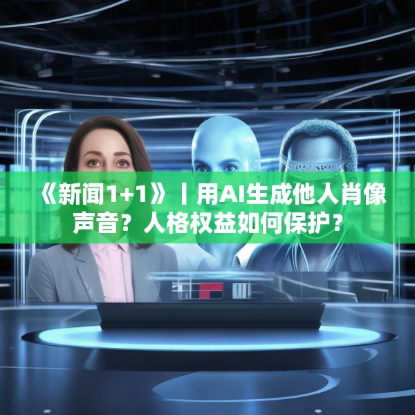 《新闻1+1》丨用AI生成他人肖像声音？人格权益如何保护？