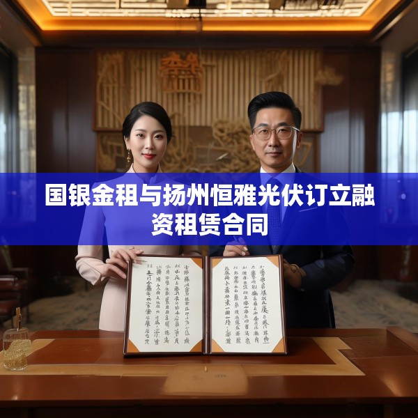 国银金租与扬州恒雅光伏订立融资租赁合同