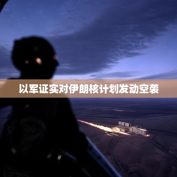 以军证实对伊朗核计划发动空袭