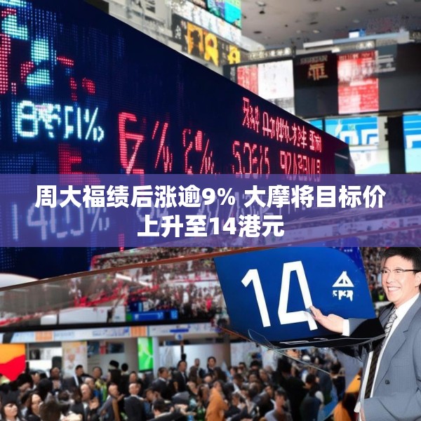 周大福绩后涨逾9% 大摩将目标价上升至14港元