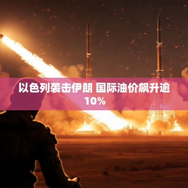 以色列袭击伊朗 国际油价飙升逾10%