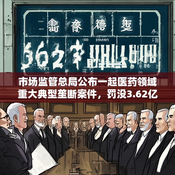 市场监管总局公布一起医药领域重大典型垄断案件，罚没3.62亿元