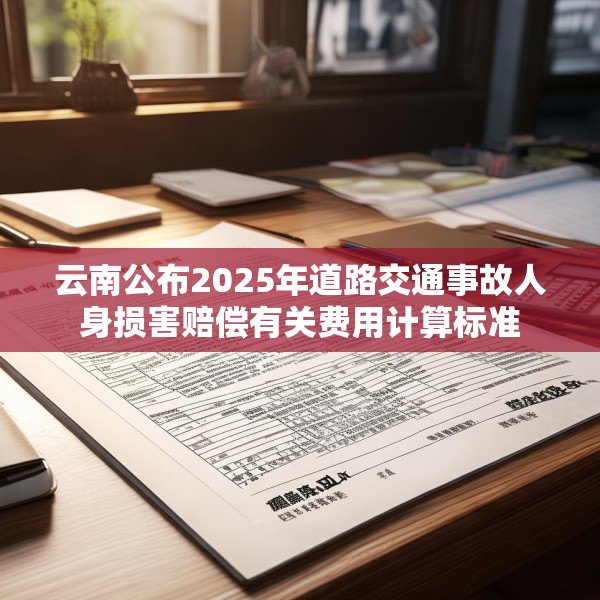 云南公布2025年道路交通事故人身损害赔偿有关费用计算标准