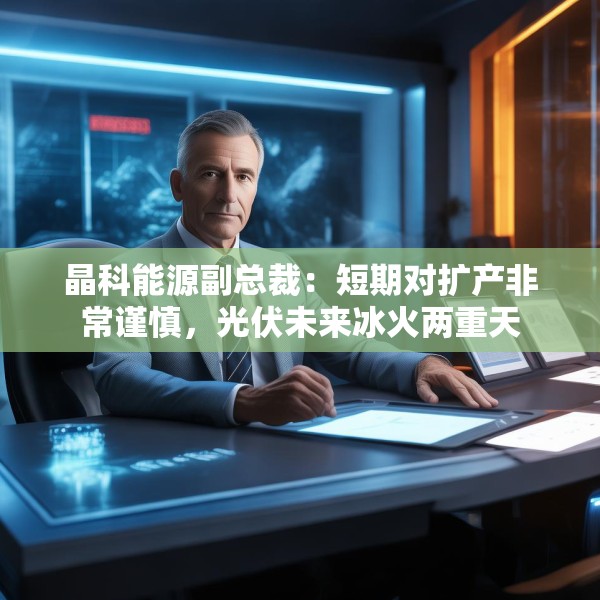 晶科能源副总裁：短期对扩产非常谨慎，光伏未来冰火两重天