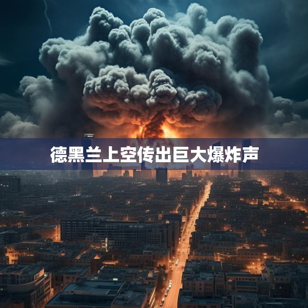 德黑兰上空传出巨大爆炸声