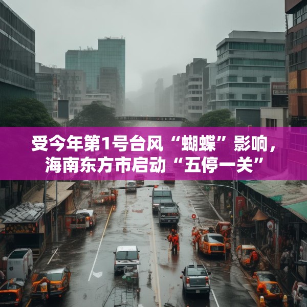 受今年第1号台风“蝴蝶”影响，海南东方市启动“五停一关”