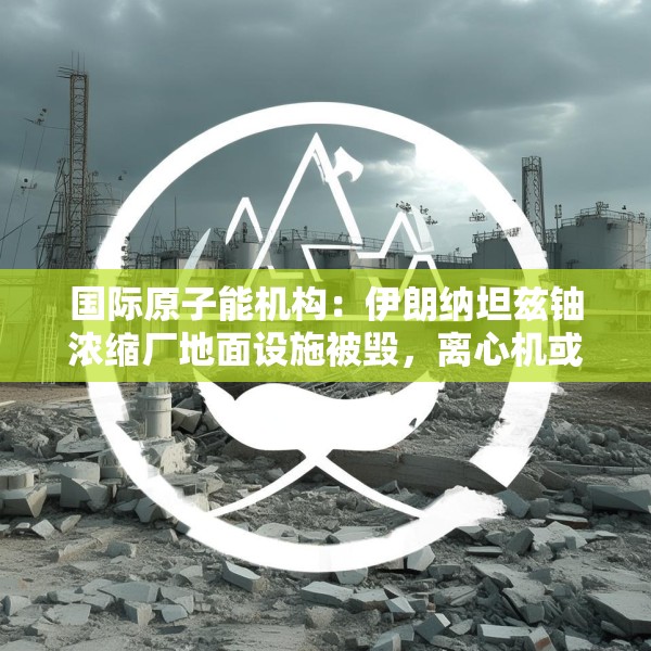 国际原子能机构：伊朗纳坦兹铀浓缩厂地面设施被毁，离心机或受损