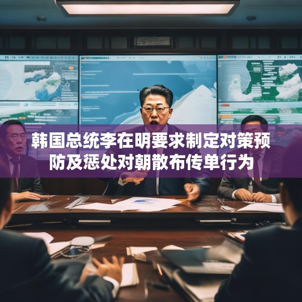 韩国总统李在明要求制定对策预防及惩处对朝散布传单行为