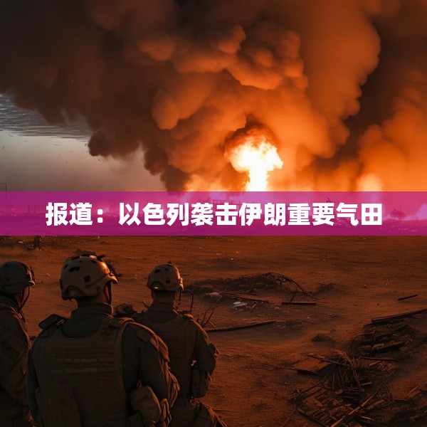 报道：以色列袭击伊朗重要气田