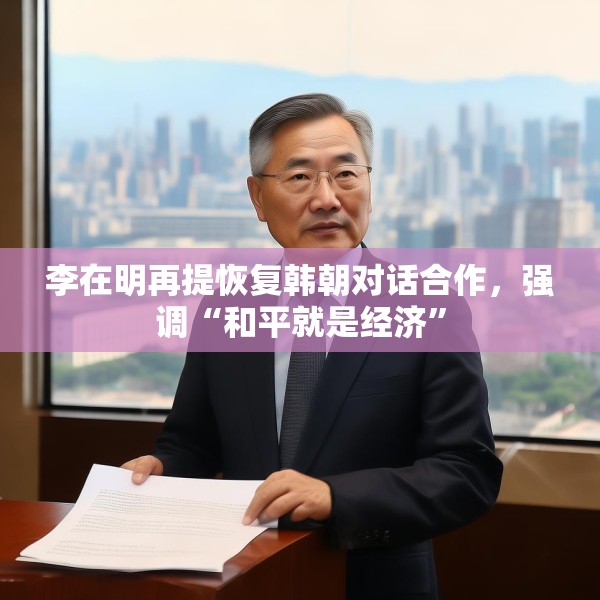 李在明再提恢复韩朝对话合作，强调“和平就是经济”