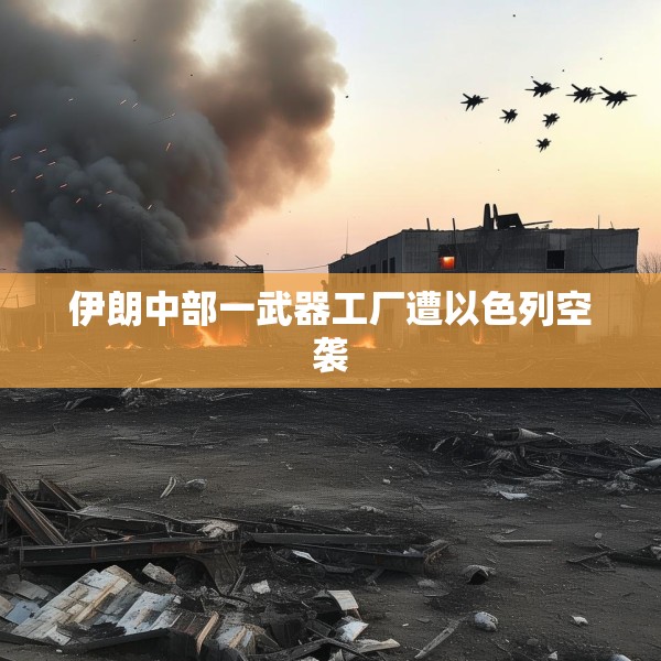 伊朗中部一武器工厂遭以色列空袭