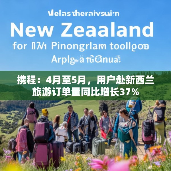 携程：4月至5月，用户赴新西兰旅游订单量同比增长37%