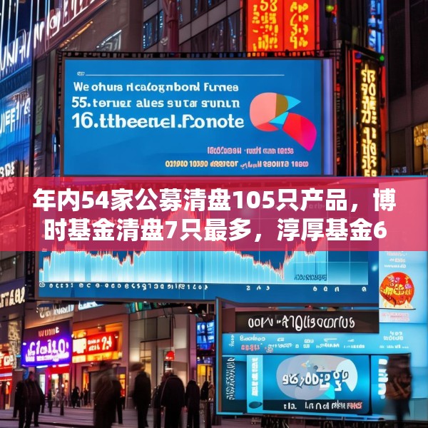 年内54家公募清盘105只产品，博时基金清盘7只最多，淳厚基金6只，华安基金南方基金5只