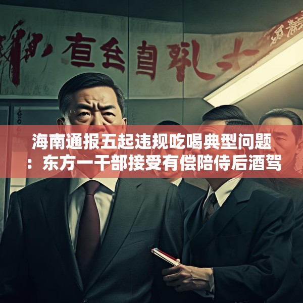 海南通报五起违规吃喝典型问题：东方一干部接受有偿陪侍后酒驾，被“双开”并移送审查起诉