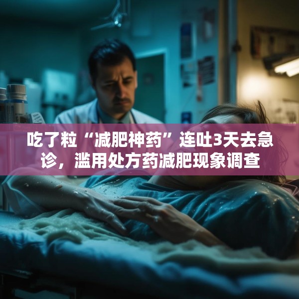 吃了粒“减肥神药”连吐3天去急诊，滥用处方药减肥现象调查
