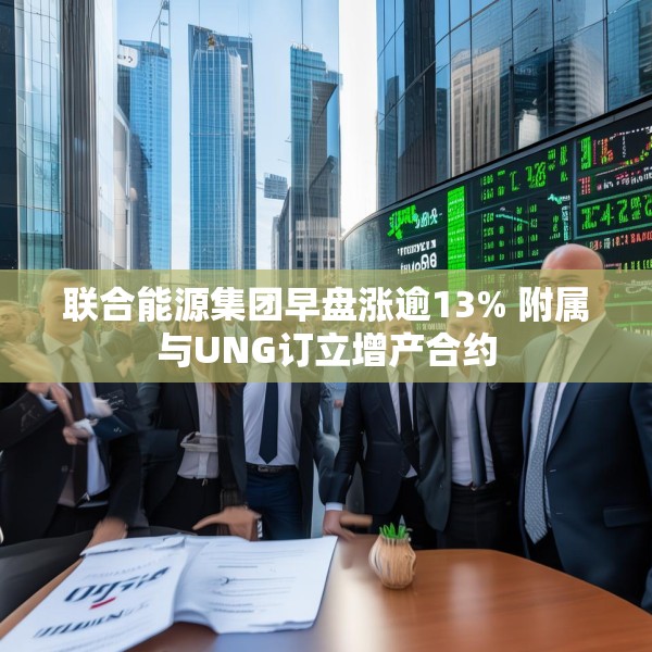 联合能源集团早盘涨逾13% 附属与UNG订立增产合约